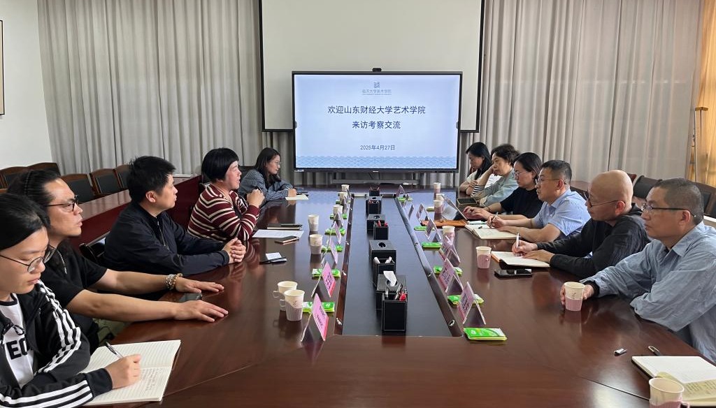 必赢bwin3003赴临沂大学美术学院调研并看望“四进”工作同志